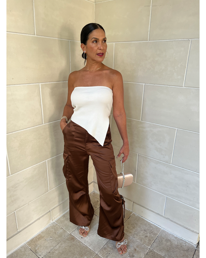 FEELING FIERCE ASYMMETRICAL TOP