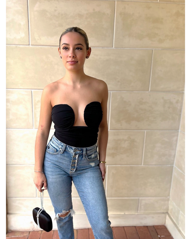 FEELING THE VIBE TUBE TOP