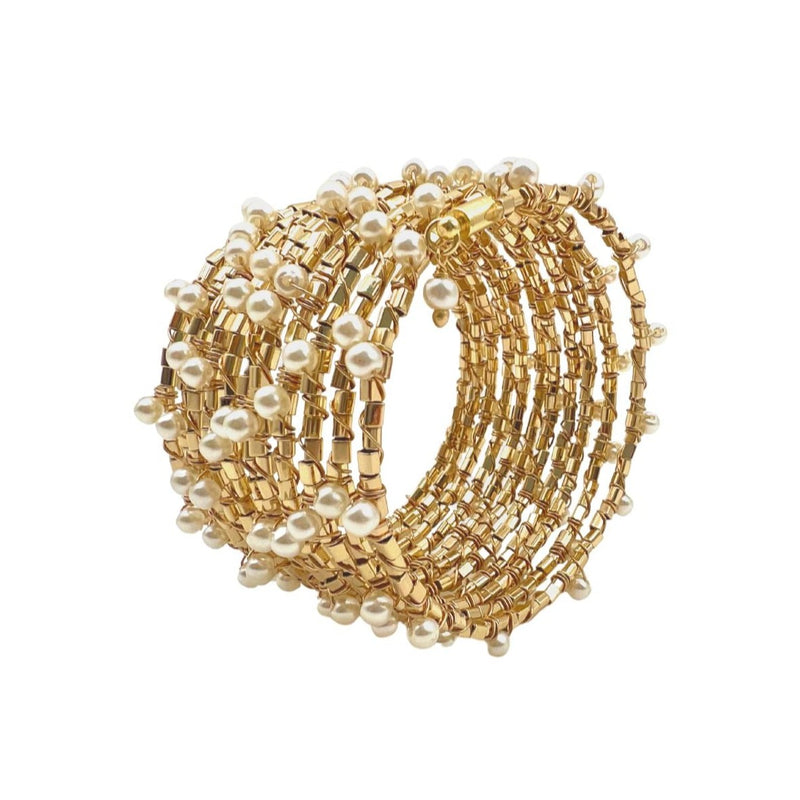 BLAKE PEARL WRAP BRACELET