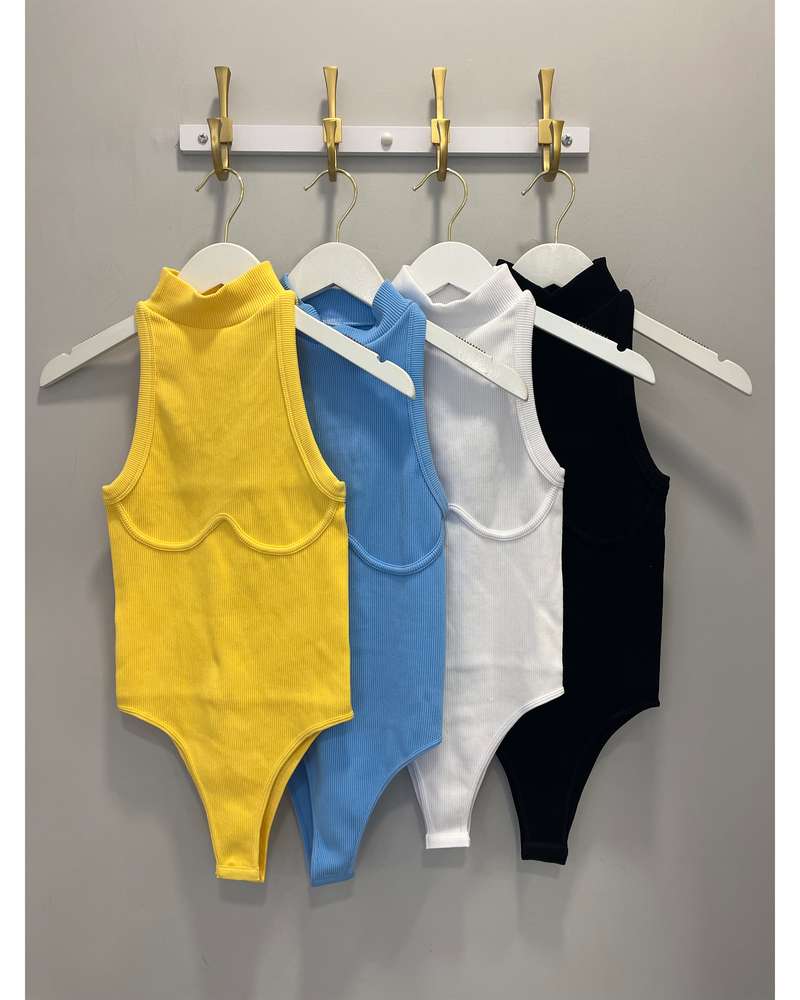 THE SALMA RIBBED BODYSUIT