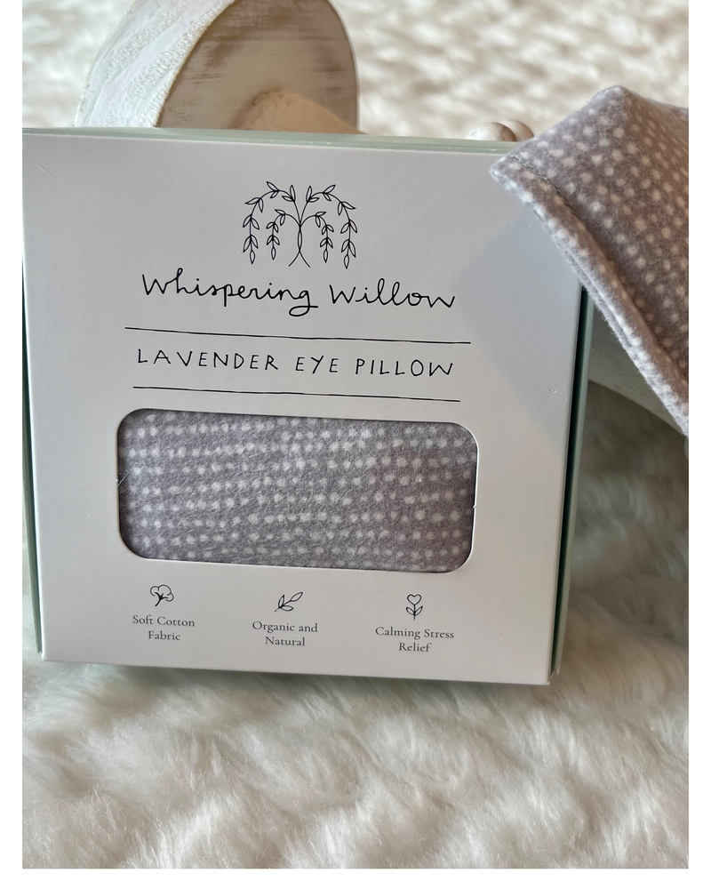 WHISPERING WILLOW LAVENDER EYE PILLOW