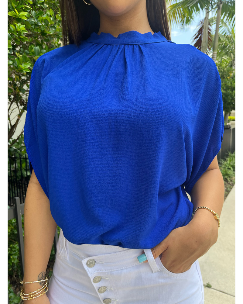 THE BLAKE CAP BLOUSE
