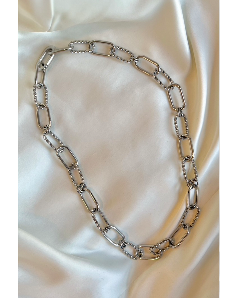 DOUBLE RIBBED NECKLACE